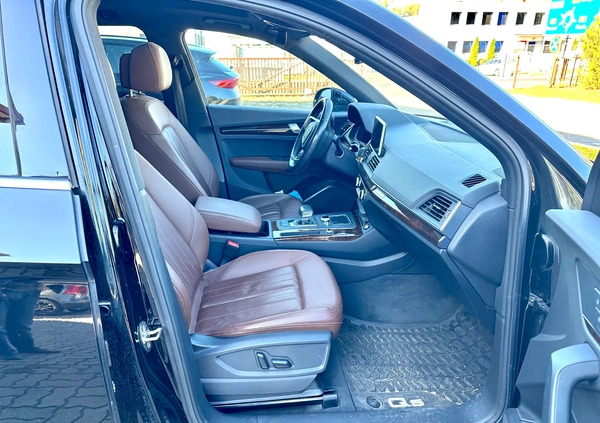 Audi Q5 cena 116900 przebieg: 72000, rok produkcji 2018 z Słupca małe 436